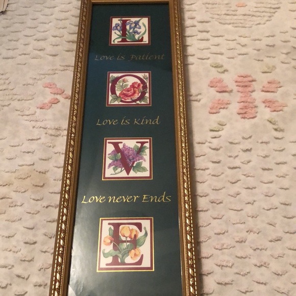 LOVE plaque ❤️ - Picture 2 of 6